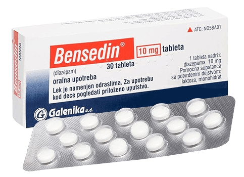 Bensedin Diazepam 10mg Tablets
