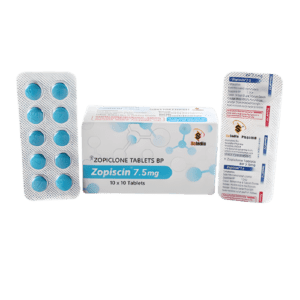 Zopiclone Zopiscin 7.5mg Blue